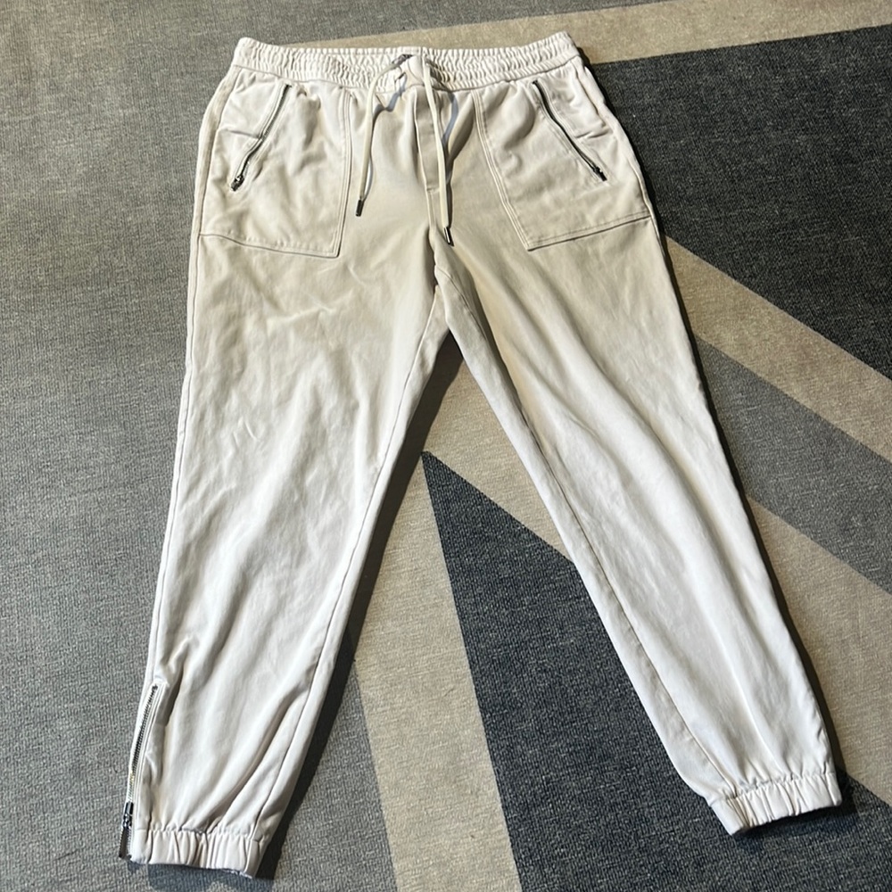 Athleta Farallon Off White Joggers